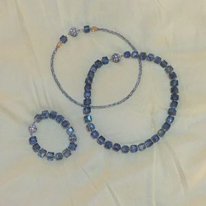 Lia Sophia necklace and bracelet